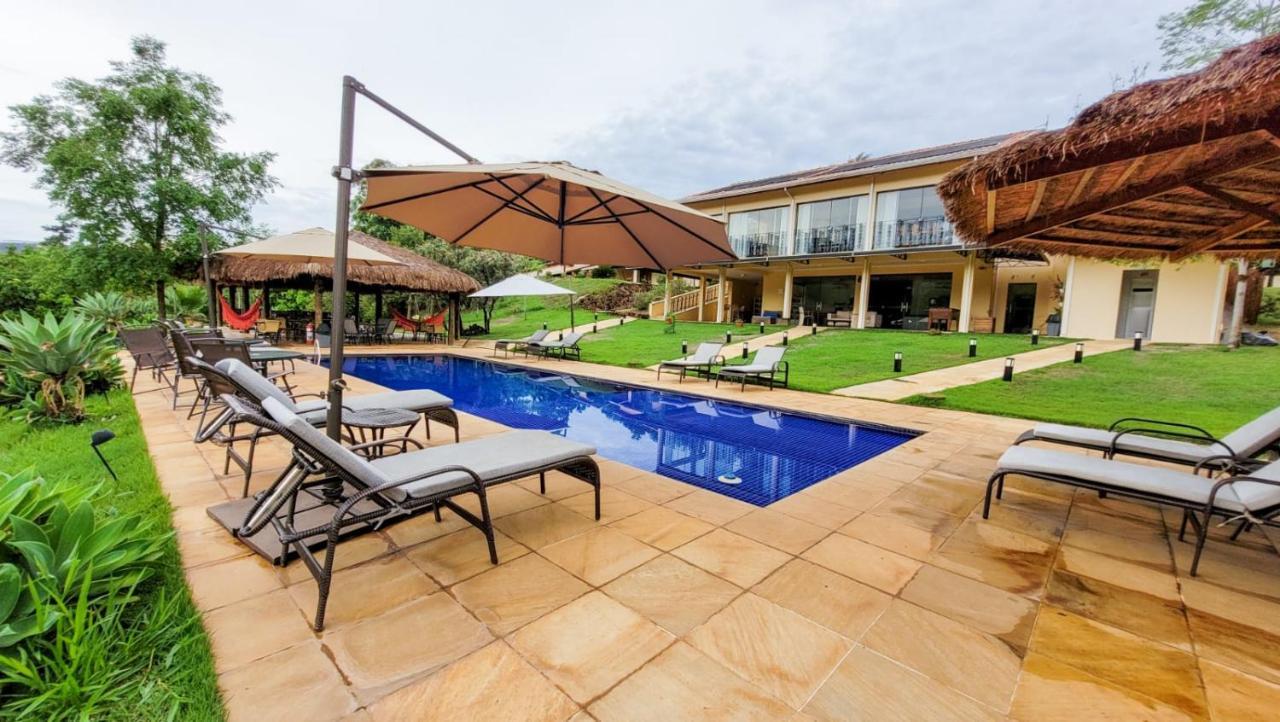 Pousada Fazenda Peroba Rosa Pedregulho Exteriör bild